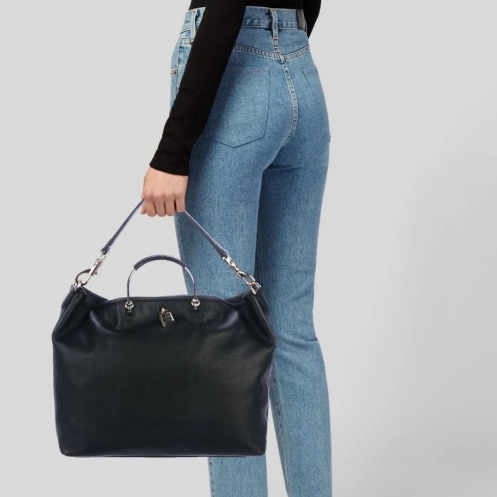 Mulberry Small Hetty Black Leather Bag / Purse